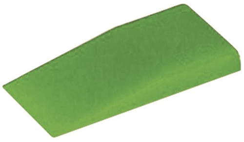 Cuña de ajuste gb 40x23x5 abs verde | 450 piezas - 17234006