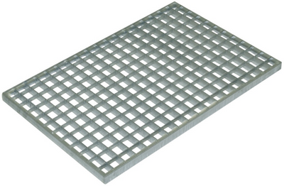Griglia Gb foot 400x600 zincata a caldo | 1 pezzo - 855100001