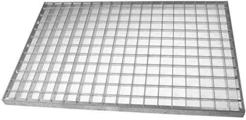 Rejilla de pie gb 400x700 galvanizada en caliente | 1 pieza - 17285613