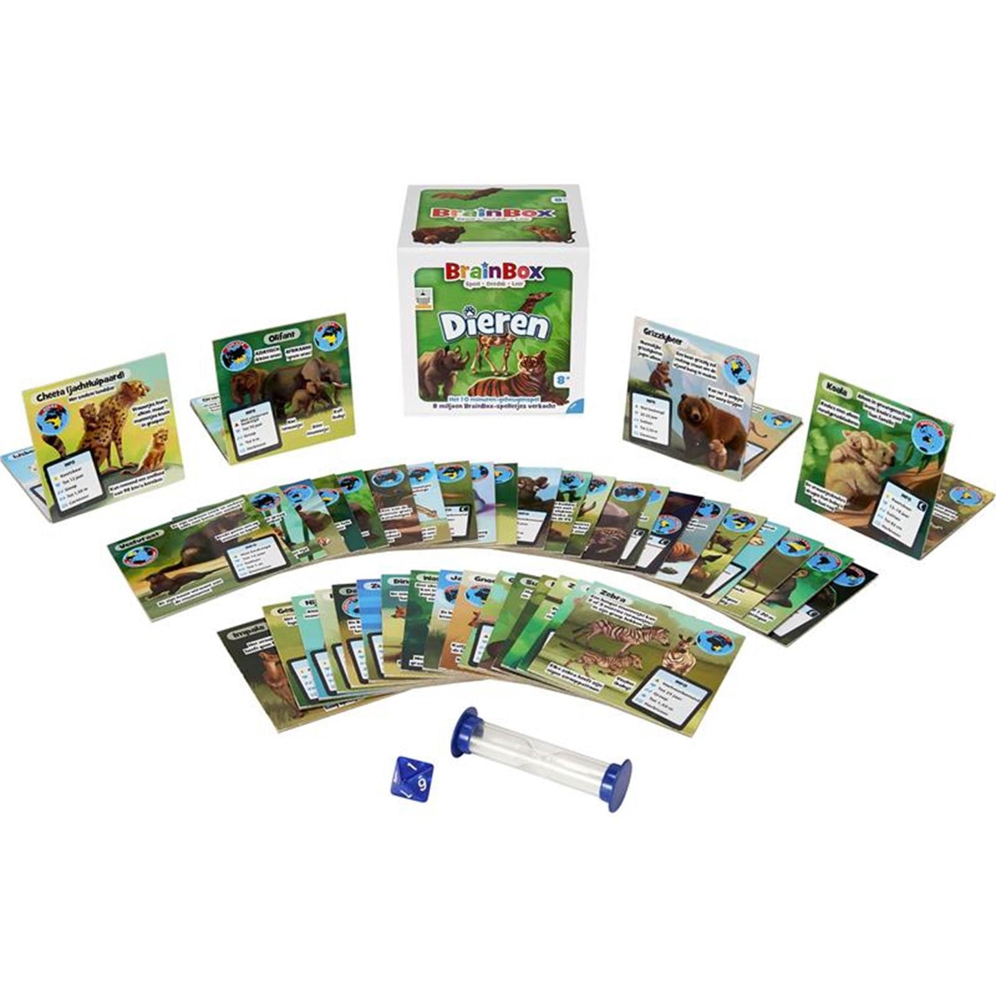 ASMODEE Brainbox Animal Board Game