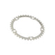 GEBHARDT GEBHARDT COPPAGGIO Foglia 40T Ø135mm 5 braccia, argento