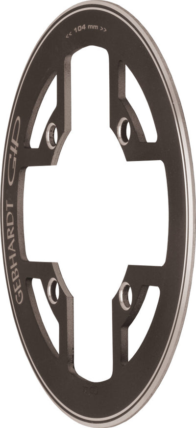 Gebhardt  kettingbladring 42t bcd 104mm 4 armen, zwart