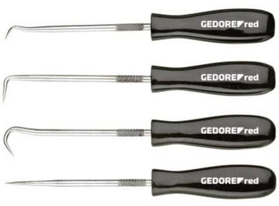 Gedore Red Hak Set Tor-June Mount 135 mm de 4 piezas Negro