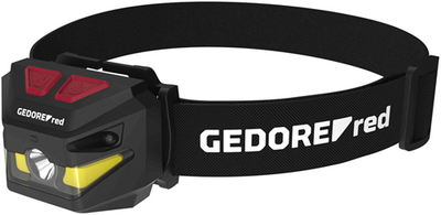 Faro LED Gedoré | abdominales | 4 modos de luz | 50-260 lúmenes - r95500058