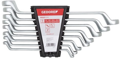 Gedore r01105012 | set di chiavi ad anello | 6-32mm| 12 pezzi - 3300928