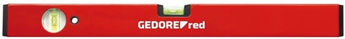 Gedore r94100075 | waterpas aluminium | 2 libellen | 600 mm 3301436