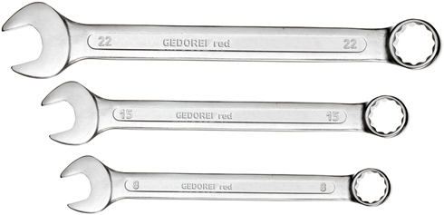 Gedore red r09105017 | ringsteeksleutelset | 6 - 22mm | metrisch | 17-delig - r09105017