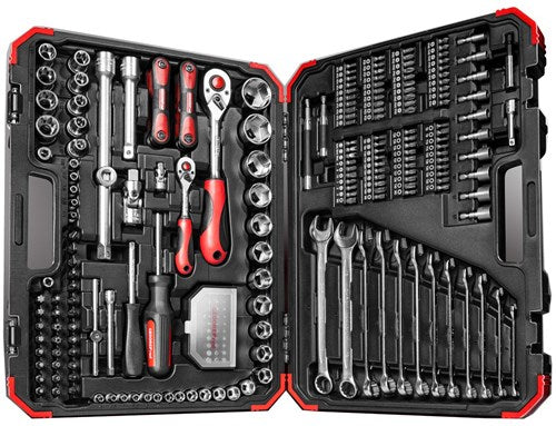 Gedore red | r46003232 | combi-dopsleutelset | 1 4” + 1 2 | 232-delig - 3300185