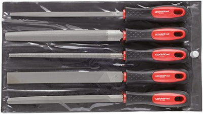 Gedore rojo | r93000005 | conjunto de archivos | 5 piezas - 3301597