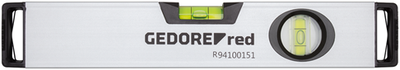 Gedore rojo | r94100151 | nivel de burbuja | 2 libélulas | 300mm-r94100151