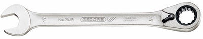 Gedore ring ratchet open-end wrench 17 mm - 2297345