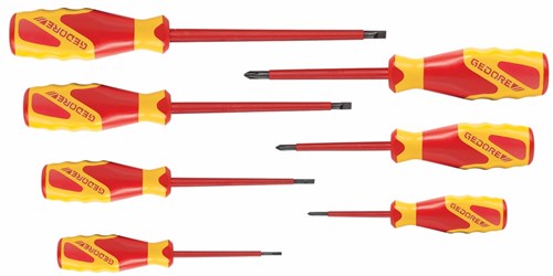 Gedore vde 2170-2160 ph-077 - set cacciaviti vde 7 pezzi. -1616048