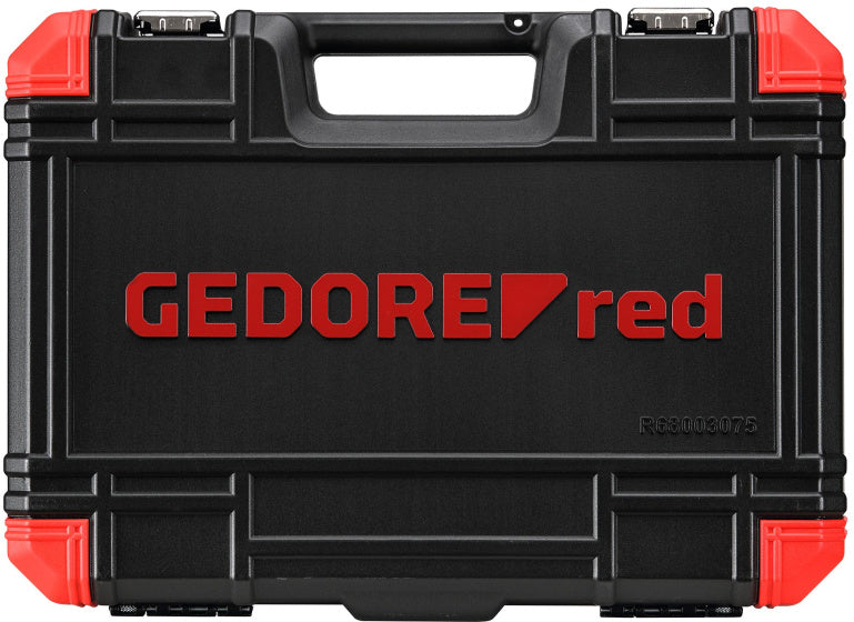 Gedore red Montageset TX in Koffer 1 2 Inch Zilver 75-delig