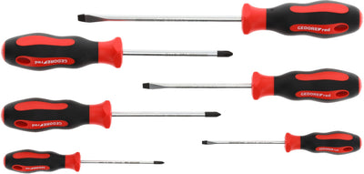 Gedore red Schroevendraaierset kruiskop (PH) + sleuf 6-delig