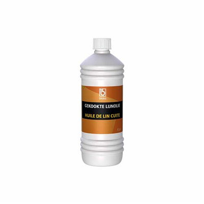 Bleko aceite de linaza hervido 5l | piezas de 4 piezas