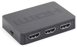 Conmutador hdmi Gembird 3 entradas->1 salida con ab