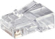 Spina modulare Gembird 8p 8c rj45 confezione da 100 pezzi