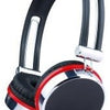 Enzo gembird stereo hoofdtelefoon zwart rood