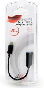 Cavo adattatore Gembird USB 2.0 0,2 m - USB-C maschio a USB femmina
