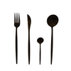 Set posate Gemeo Serwa nero opaco 16 pezzi