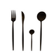 Set posate Gemeo Serwa nero opaco 16 pezzi