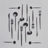 Set posate Gemeo Serwa nero opaco 16 pezzi