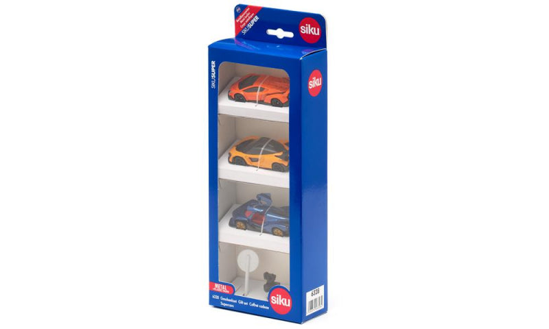 Set regalo Siku (3x auto supersportive)