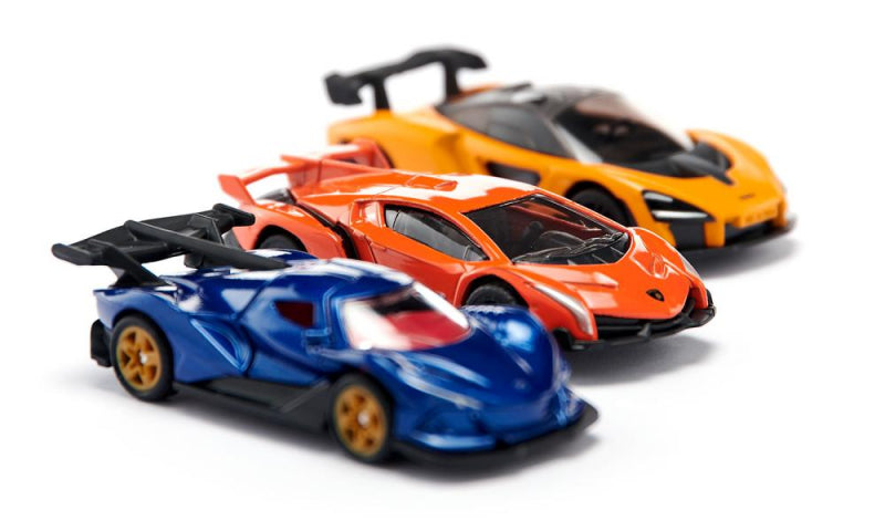 Set regalo Siku (3x auto supersportive)