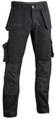 Ropa de trabajo Gevavi - pantalón multibolsillos gw05 negro | talla 46 - gw0500460