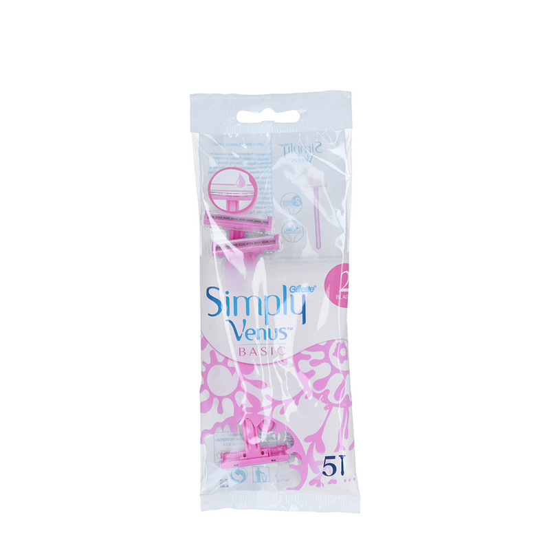 Imp rasoio usa e getta gillette venus sly basic 5 pezzi