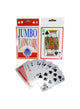 Carte da gioco jumbo Aro houseware plastificate 9x14 cm