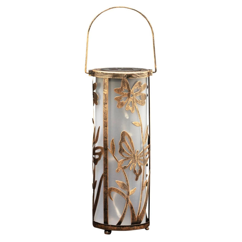Lampada da tavolo solare LED Ezolar farfalla ø11x28,5cm