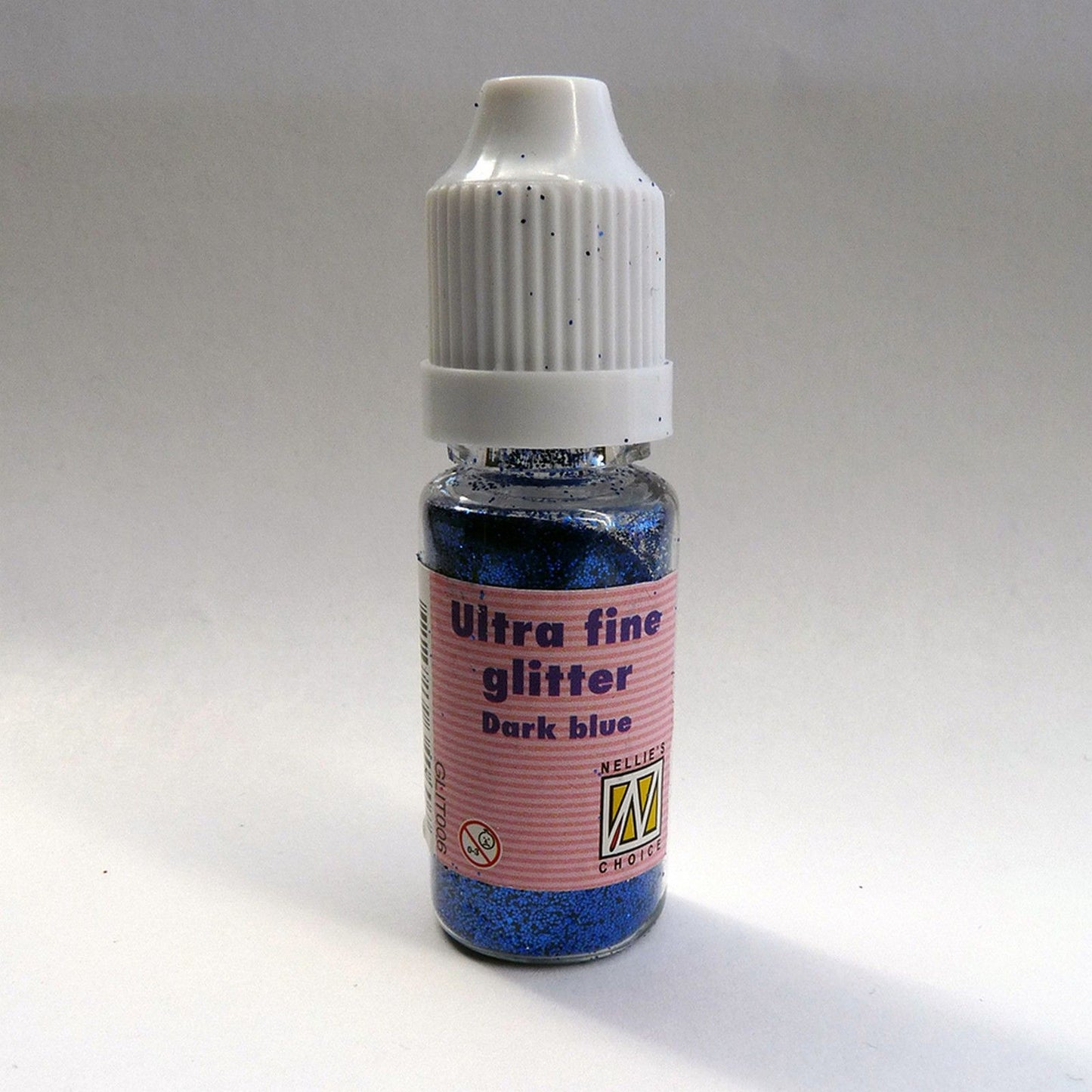 La scelta di Nellie • glitter ultra fine (bottiglia) blu scuro