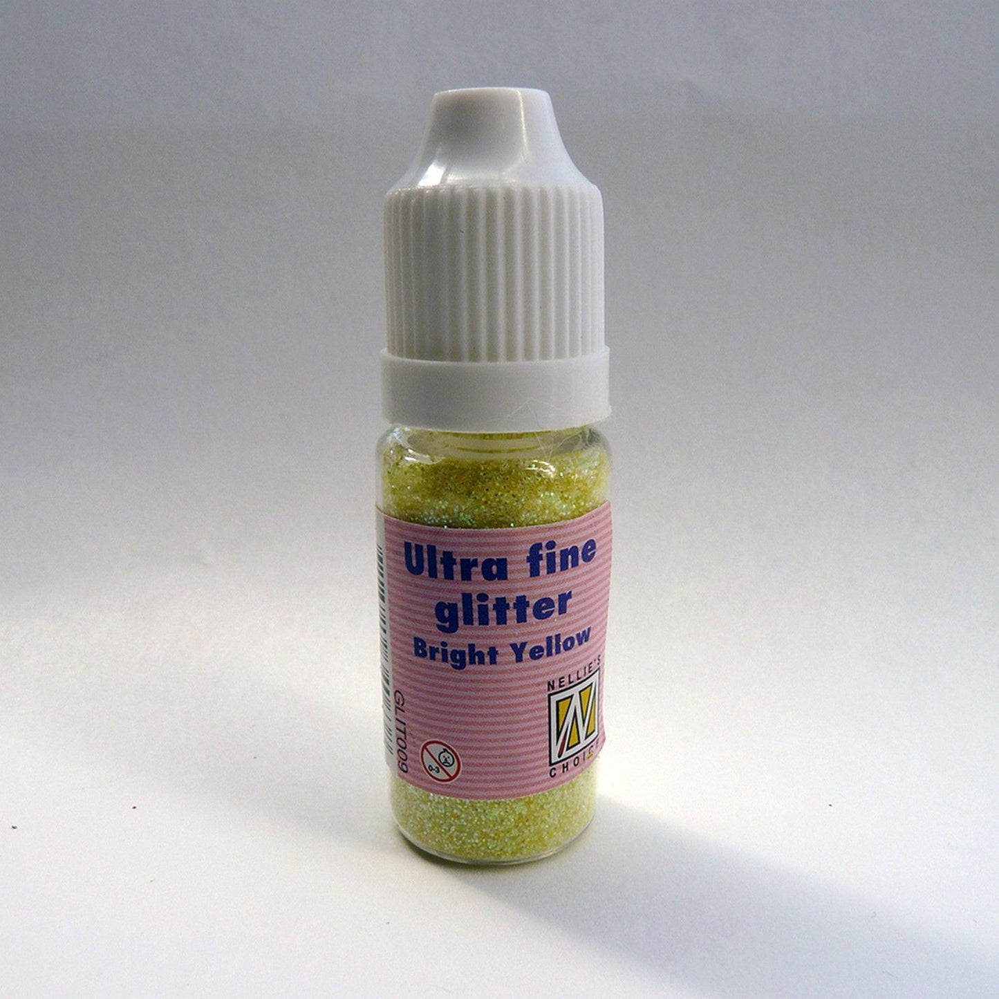 La elección de Nellie • purpurina ultrafina (botella) amarillo brillante