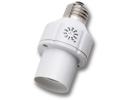 Ajuste de la lámpara de ecosavers con interruptor de tiempo