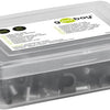 Fermacavo Goobay scatola nera rotonda da 7 mm (100) - 4113232