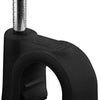 Enzo goobay kabelclip 8mm rond zwart box(100) - 4113233