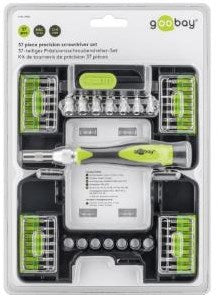 Set cacciaviti di precisione Goobay da 37 pezzi - 6460065