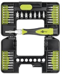Set cacciaviti di precisione Goobay da 37 pezzi - 6460065