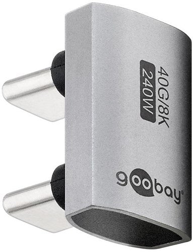 Adattatore USB-C Goobay | maschio maschio | forma a u | Adattatore 180 gradi - 9550437