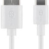 Cavo di ricarica USB-C Goobay 1 m bianco - 9550325