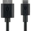 Cavo di ricarica USB-C Goobay 1 m nero - 9550300