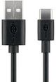 Enzo goobay usb-c laadkabel 2m zwart - 9550310