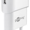 Enzo goobay usb lader haaks 1a wit - 9550110