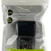 Goobay Cargador USB acodado doble 2.4a negro - 9550140