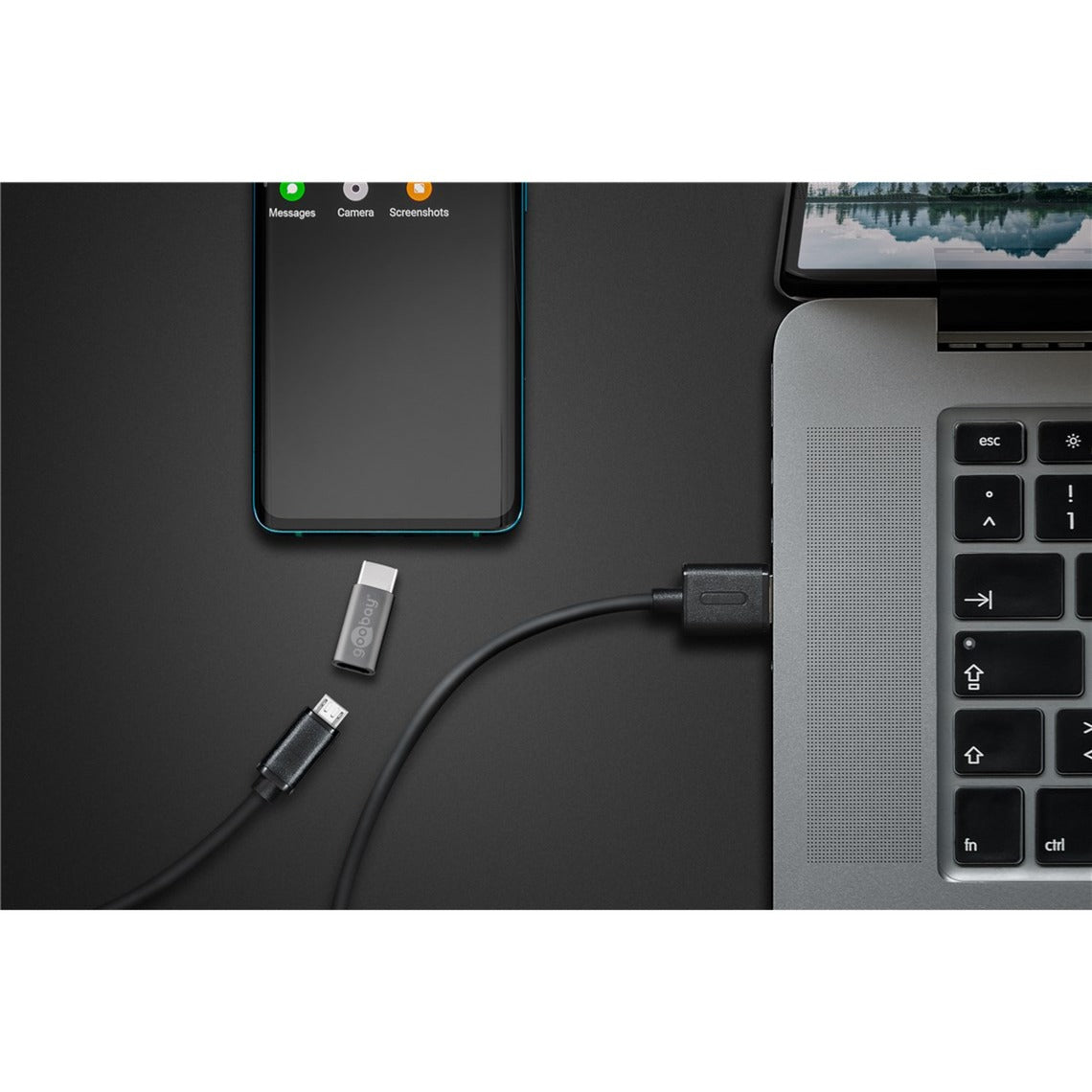 GOOBAY USB-C a Micro-USB adaptador