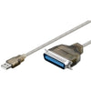 Goobay USB> Cable de impresora paralelo