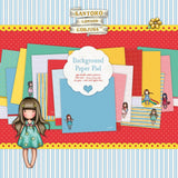 Studio light • gorjuss paper pad background 20.3x20.3cm - afbeelding 1