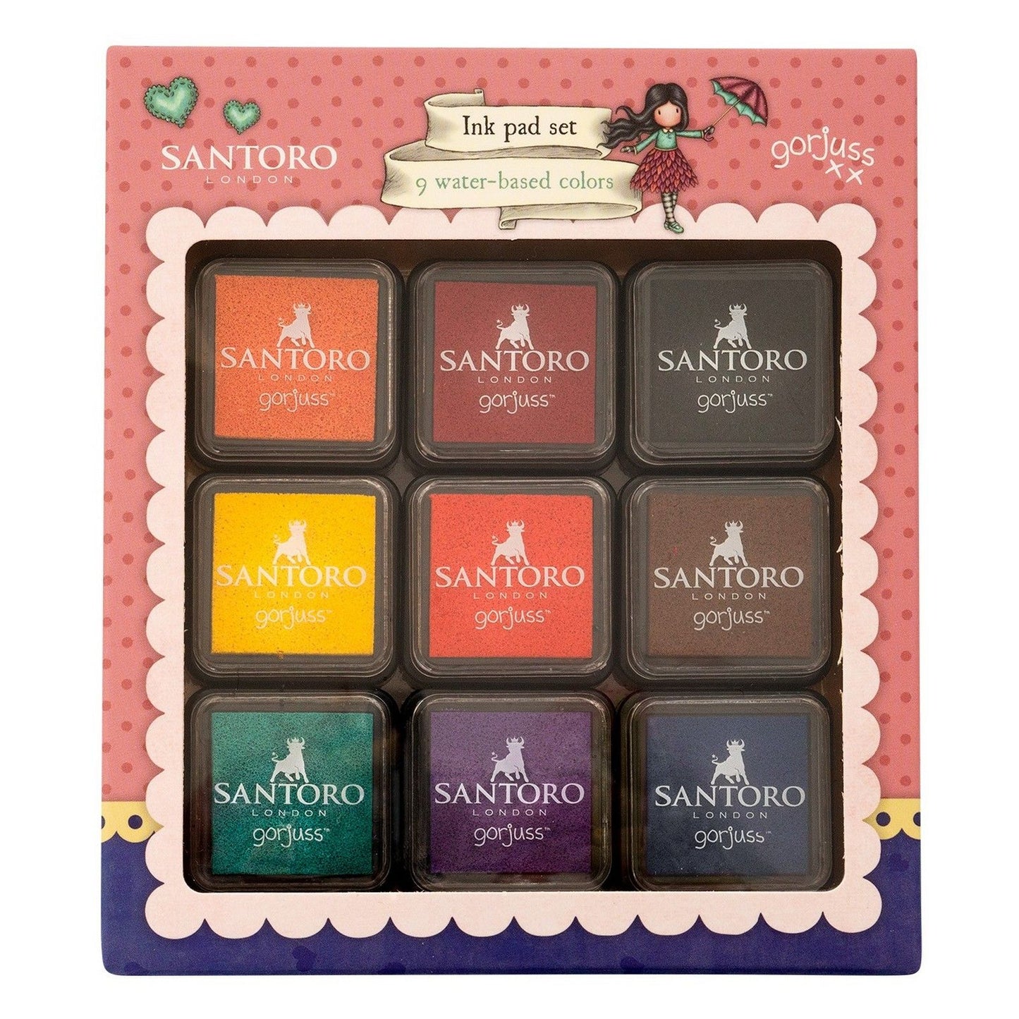 Luce da studio • tamponi di inchiostro Gorjuss Essentials 9 colori