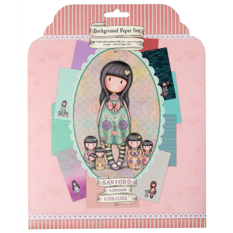 Studio light • set di carta Gorjuss 5x2 disegni fronte-retro